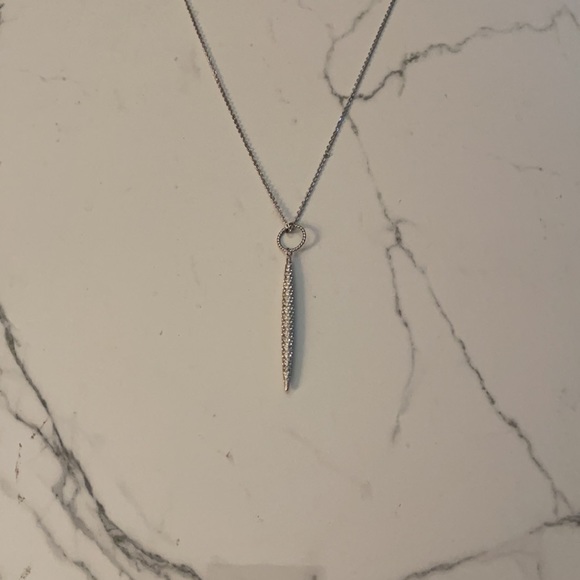 TOUCHSTONE CRYSTAL BY SWAROVSKI PAVE NECKLACE - Picture 6 of 6